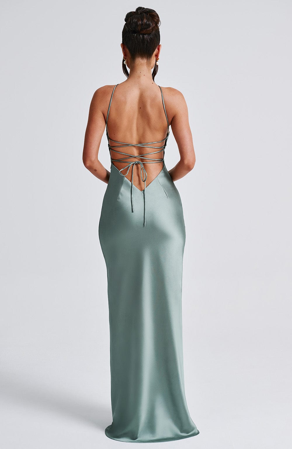 Sinead Maxi Dress - Sage Dress Babyboo Fashion Premium Exclusive Design