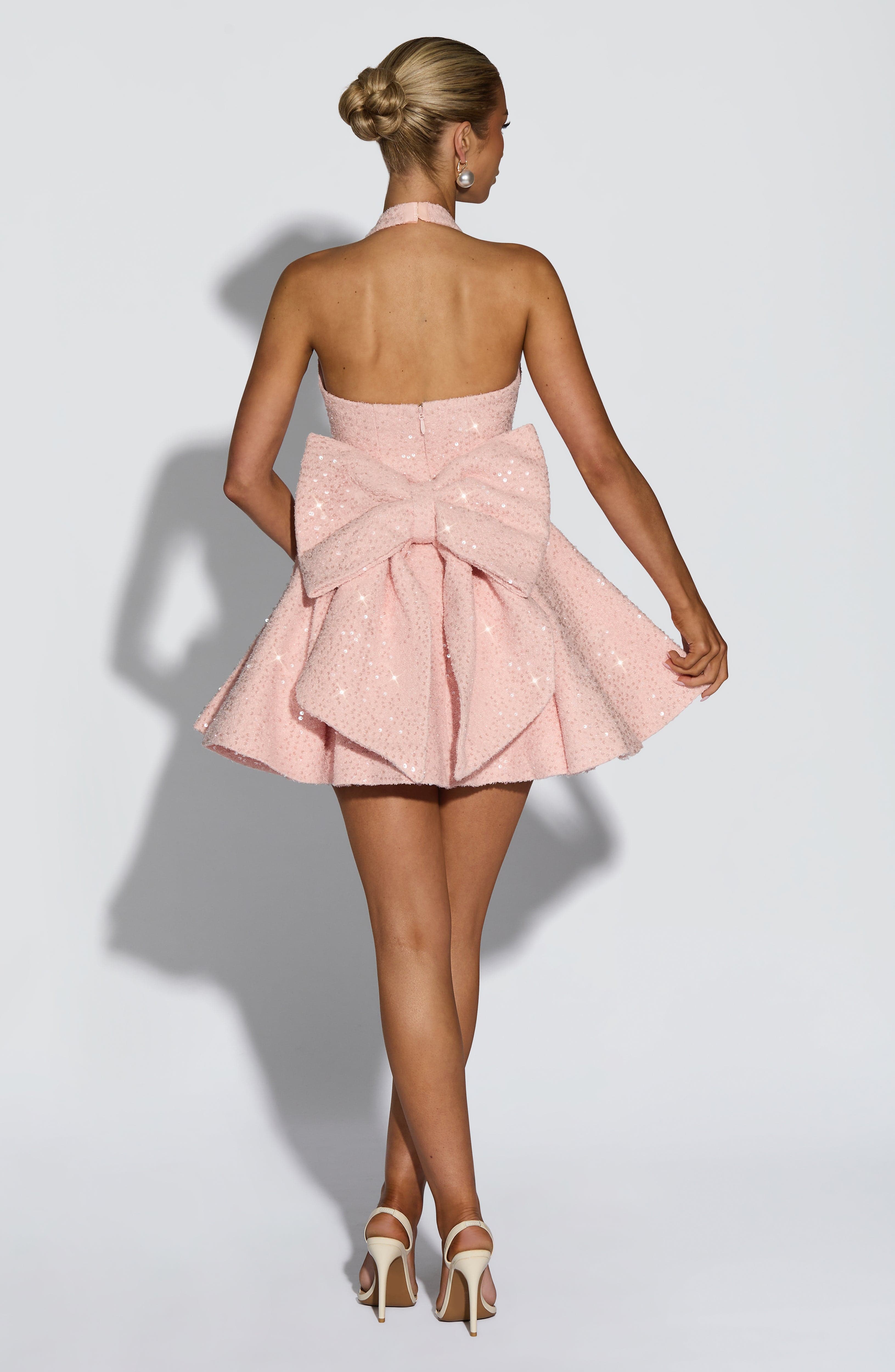 Talara Mini Dress - Blush Dress Babyboo Fashion Premium Exclusive Design
