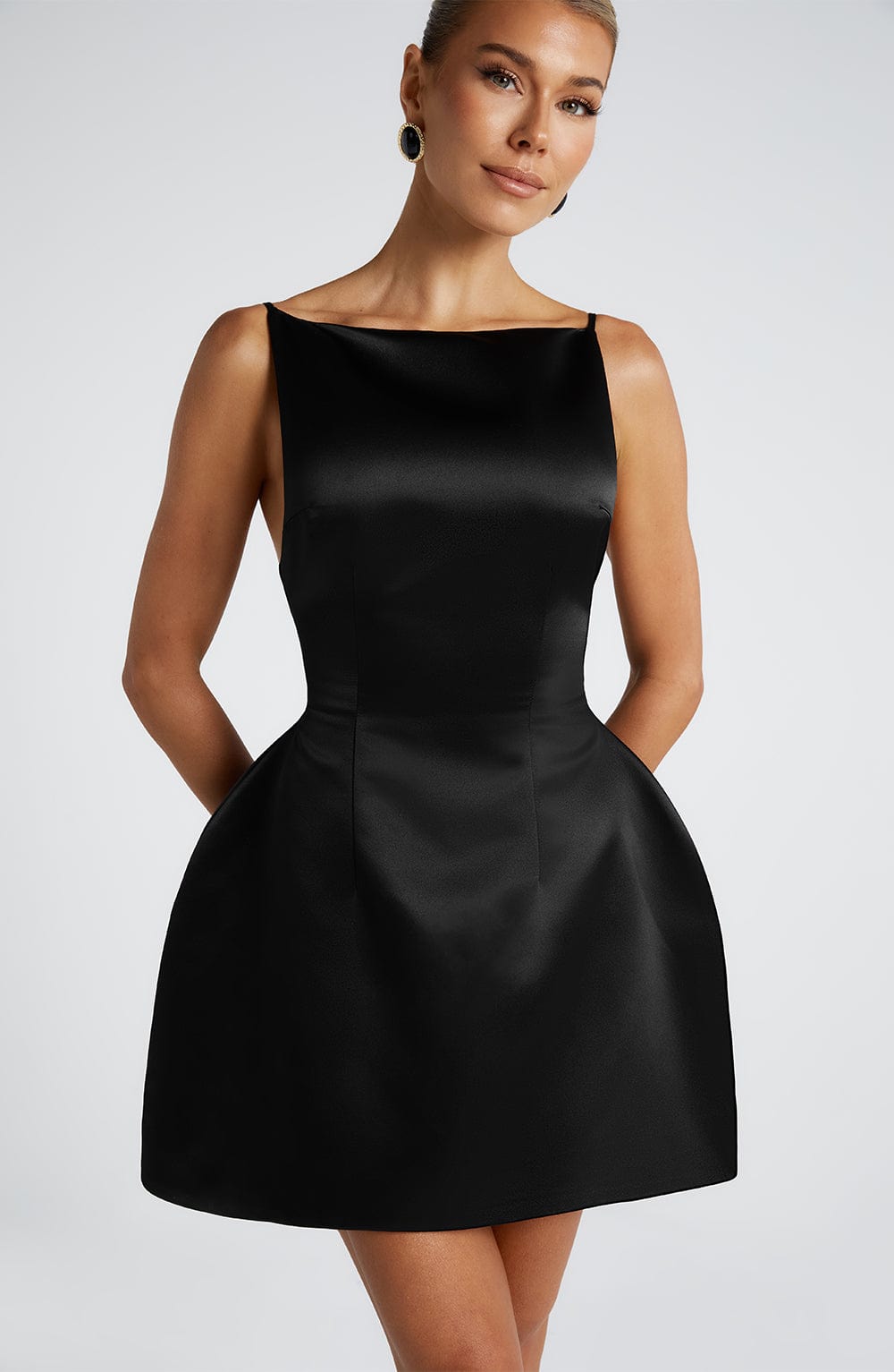 Tate Mini Dress - Black Dress Babyboo Fashion Premium Exclusive Design