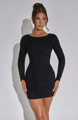 Tennesse Mini Dress - Black Dress XS Babyboo Fashion Premium Exclusive Design