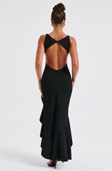 Theadora Maxi Dress - Black Dress Babyboo Fashion Premium Exclusive Design