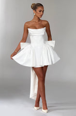 Trinity Mini Dress - Ivory Dress Babyboo Fashion Premium Exclusive Design