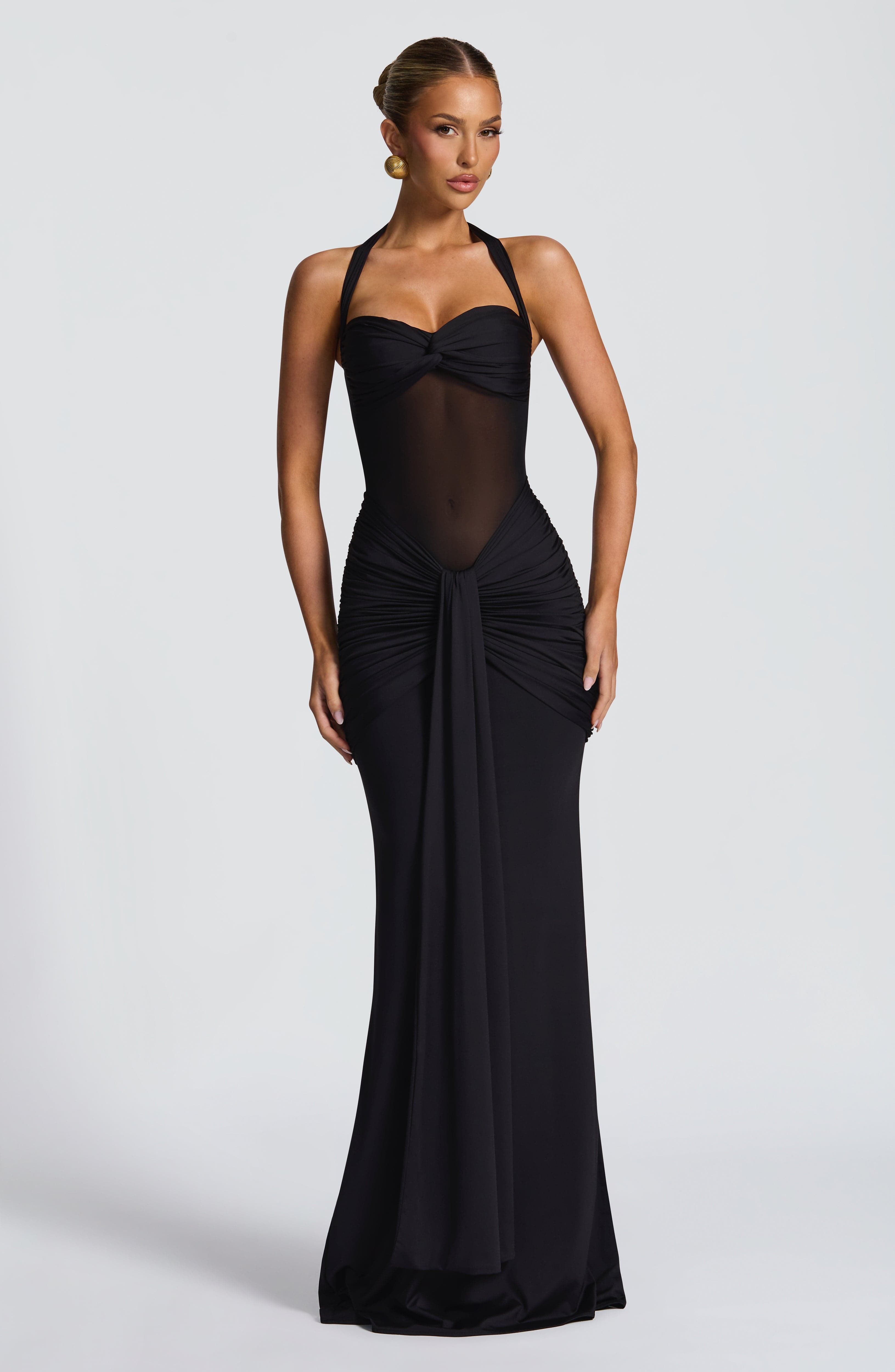 Vixen Maxi Dress - Black Dress Babyboo Fashion Premium Exclusive Design