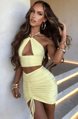 Xava Mini Skirt - Lemon Skirt Babyboo Fashion Premium Exclusive Design