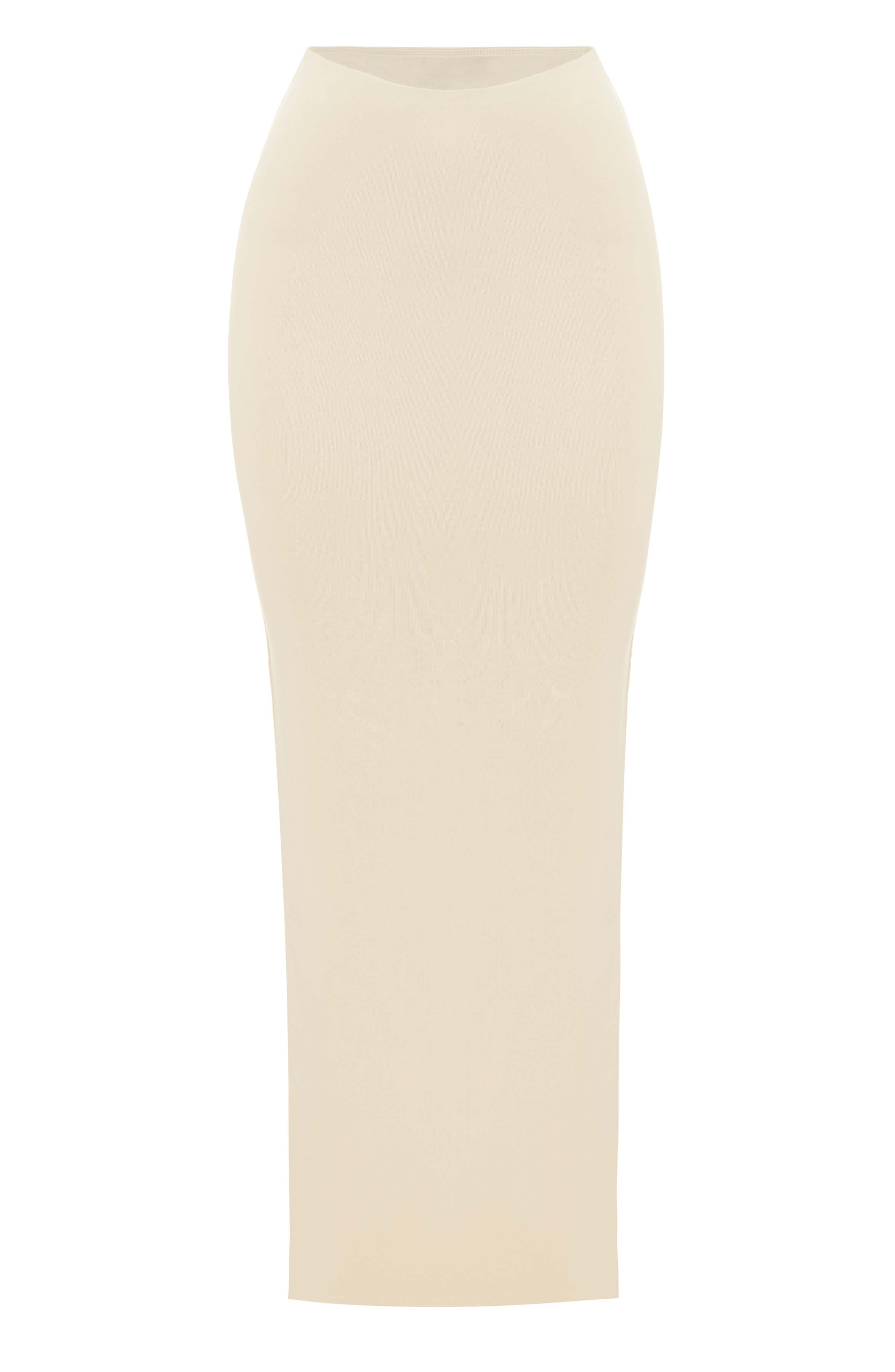 Yazmin Maxi Skirt - Cream Skirt Babyboo Fashion Premium Exclusive Design